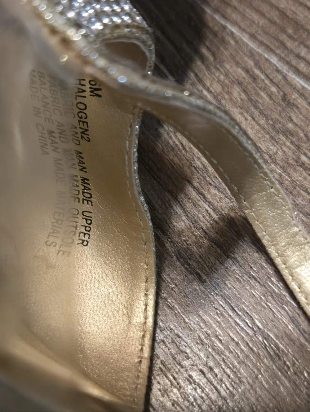 Sugar Gold Wedge Heels